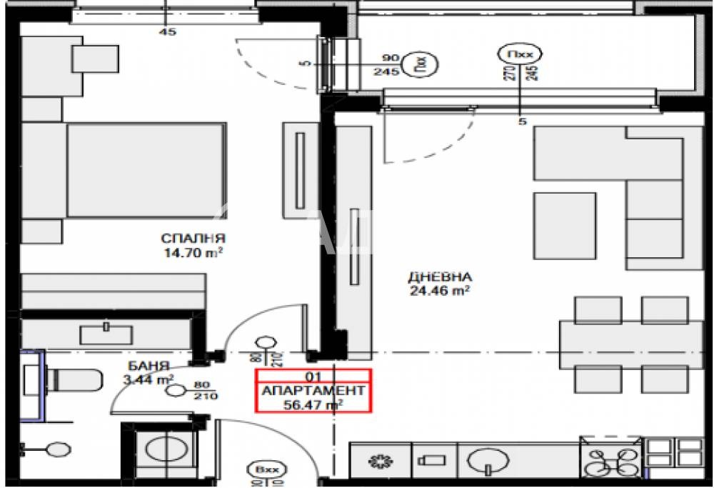 Продава 2-СТАЕН, гр. София, Овча купел 2, снимка 5 - Апартаменти - 55362514