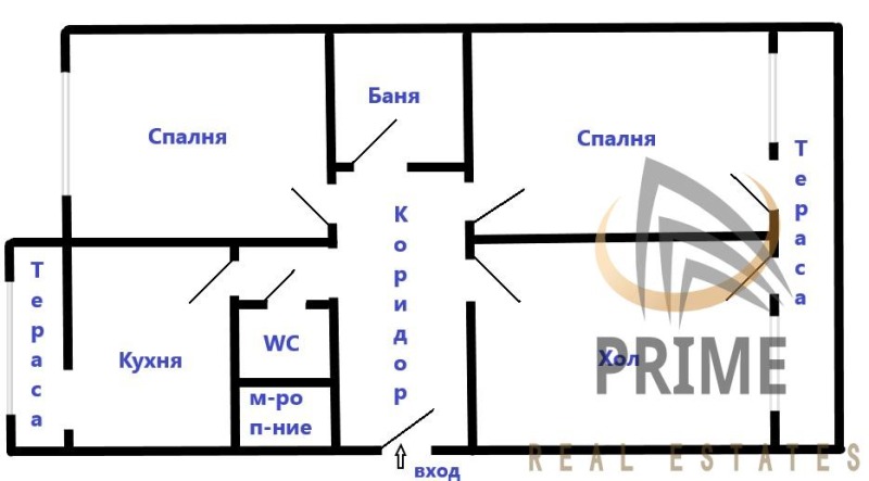 Продава 3-СТАЕН в град Бургас, Меден рудник - зона А - 83 кв.м / 124 000 € » 242 522.92 лв., ПРАЙМ РИЪЛ ЕСТЕЙТС ЕООД