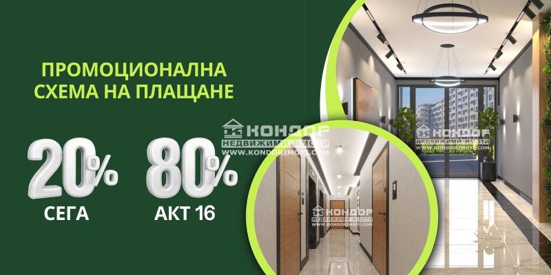 Продава 3-СТАЕН, гр. Пловдив, Тракия, снимка 1 - Aпартаменти - 46430410