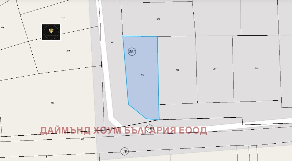 Продава ПАРЦЕЛ, с. Голям чардак, област Пловдив, снимка 3 - Парцели - 54216763