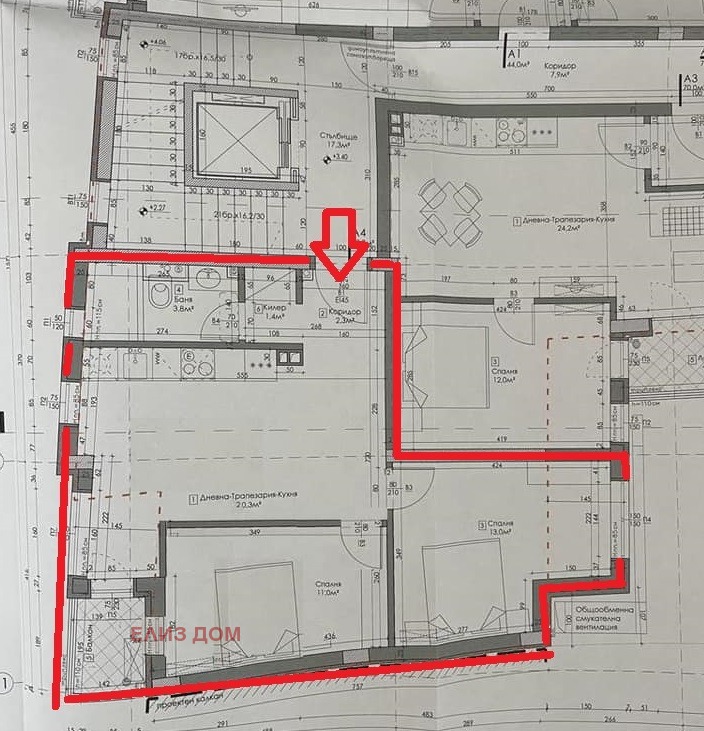 Продава 3-СТАЕН, гр. Варна, Колхозен пазар, снимка 8 - Aпартаменти - 46894975