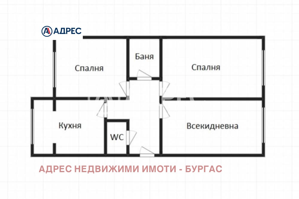 Продава 3-СТАЕН, гр. Бургас, област Бургас, снимка 4 - Апартаменти - 54029870
