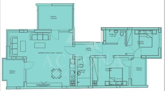 Na prodej  2 ložnice Plovdiv , Centar , 160 m2 | 17689941