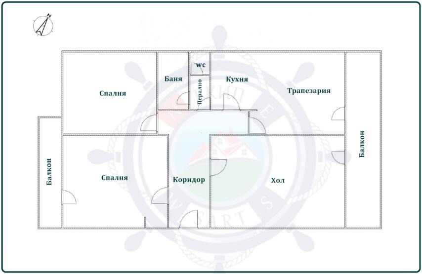Продава 4-СТАЕН, гр. Варна, Лятно кино Тракия