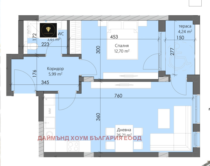 Продава 2-СТАЕН, гр. Пловдив, Кършияка, снимка 3 - Aпартаменти - 47361342