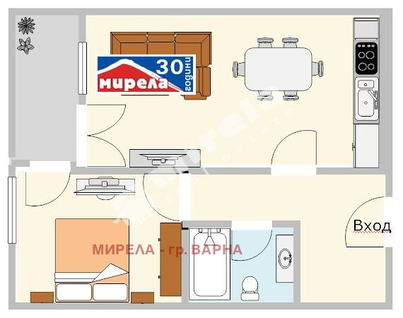 In vendita  1 camera da letto Varna , Briz , 63 mq | 75658412 - Immagine [9]