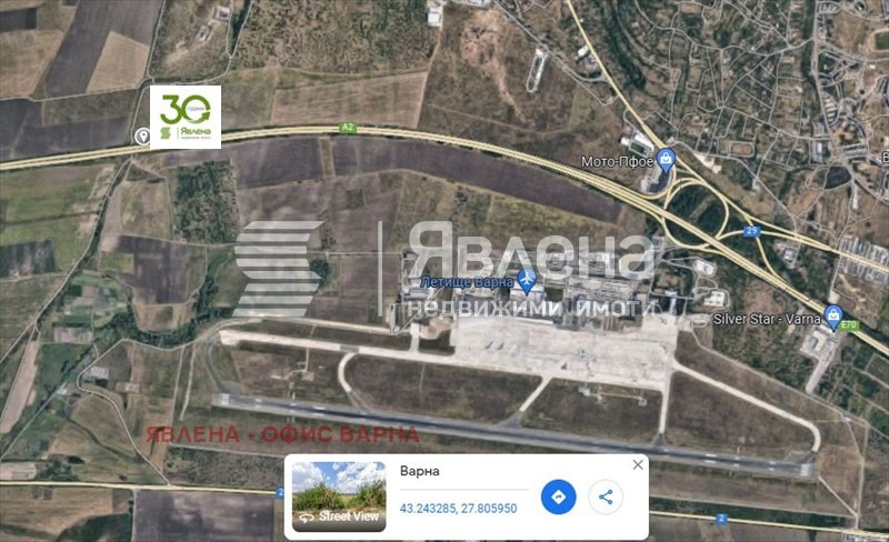 Продава ПАРЦЕЛ, гр. Варна, Летище, снимка 3 - Парцели - 56025500