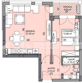 1 chambre Gagarin, Plovdiv 2