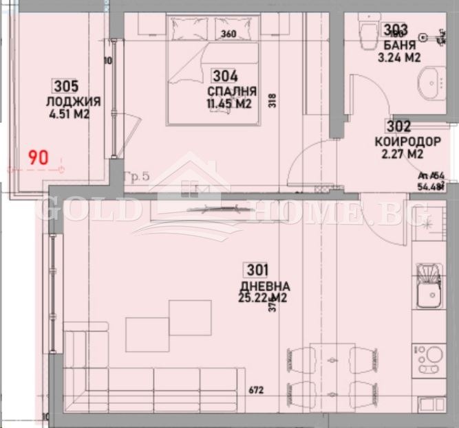 Продава 2-СТАЕН, гр. Пловдив, Южен, снимка 2 - Апартаменти - 55022348