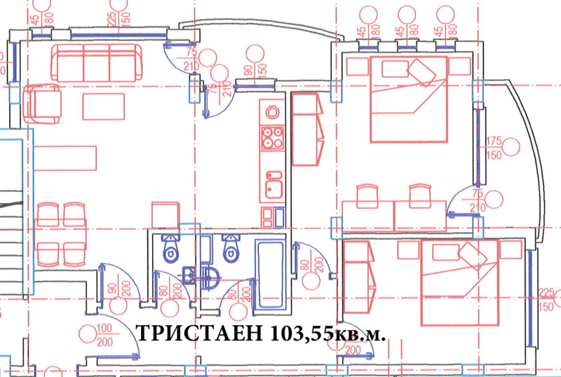 Продава 3-СТАЕН, гр. София, Витоша, снимка 2 - Апартаменти - 52628609