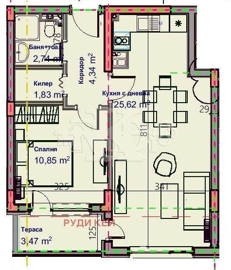 Продава 2-СТАЕН, гр. Варна, Възраждане 1, снимка 2 - Aпартаменти - 48830466