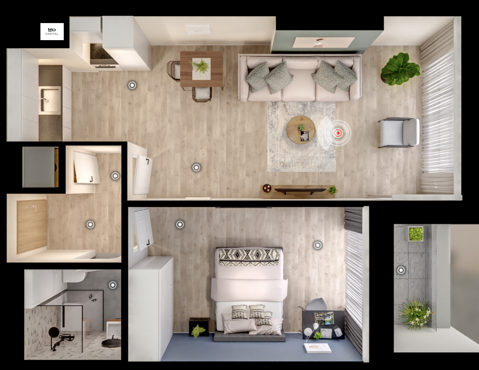 Продава 2-СТАЕН, гр. София, Дружба 1, снимка 3 - Апартаменти - 55309612