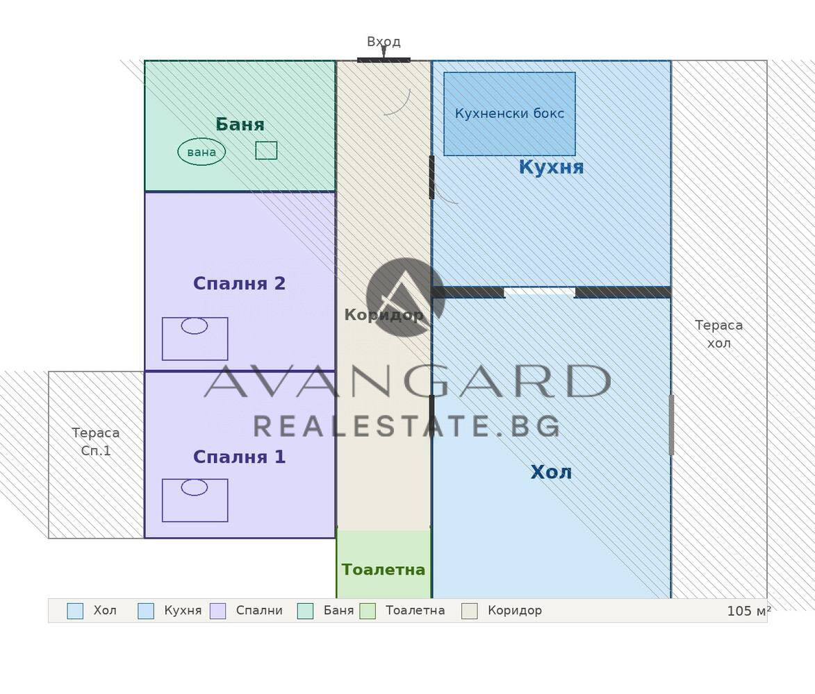 Продава 3-СТАЕН, гр. Пловдив, Център, снимка 4 - Апартаменти - 54966778