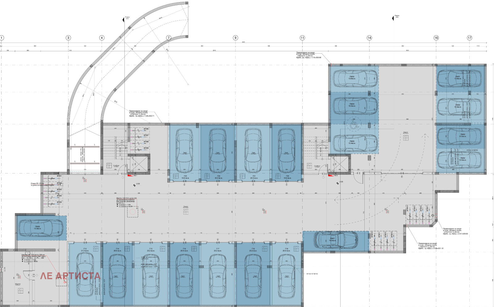 Продава ГАРАЖ, ПАРКОМЯСТО, гр. София, Обеля 2, снимка 2 - Гаражи и паркоместа - 55469299