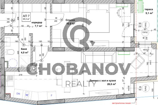 Till salu  1 sovrum Sofia , Banisjora , 84 kvm | 63564884 - bild [3]
