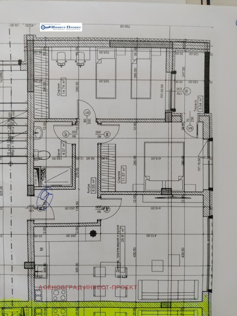 Продается  2 спальни область Пловдив , Асеновград , 85 кв.м | 15115504 - изображение [3]