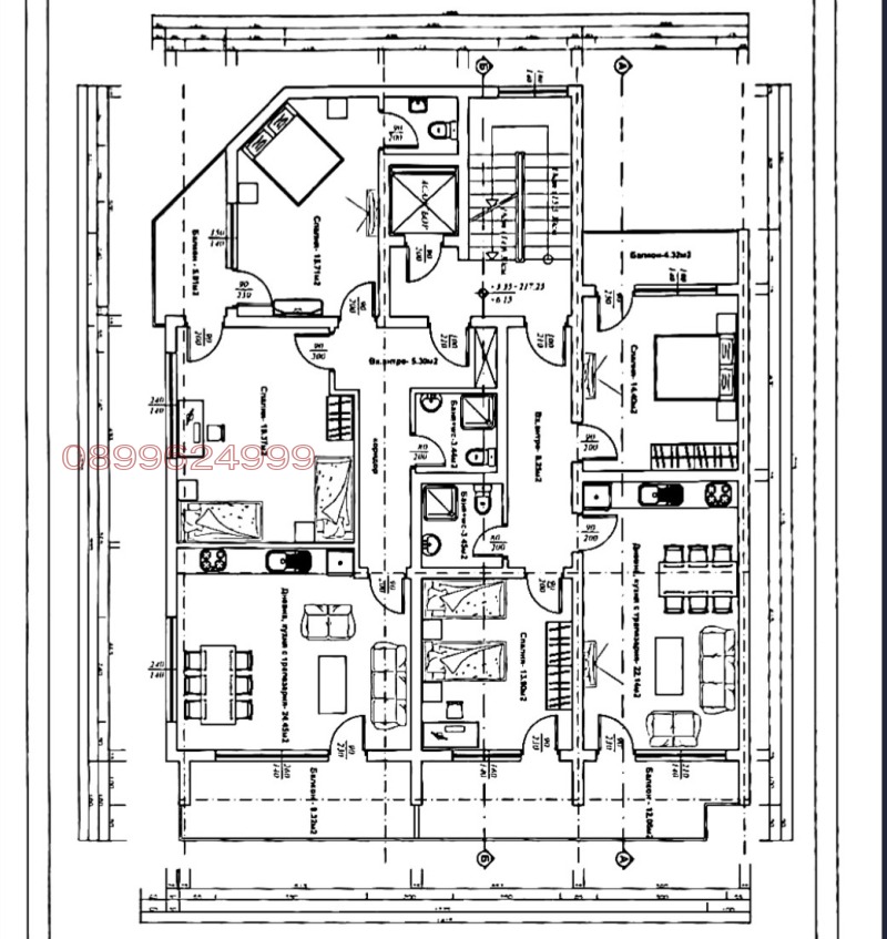 For Sale  2 bedroom Dobrich , Tsentar , 92 sq.m | 19257603 - image [7]
