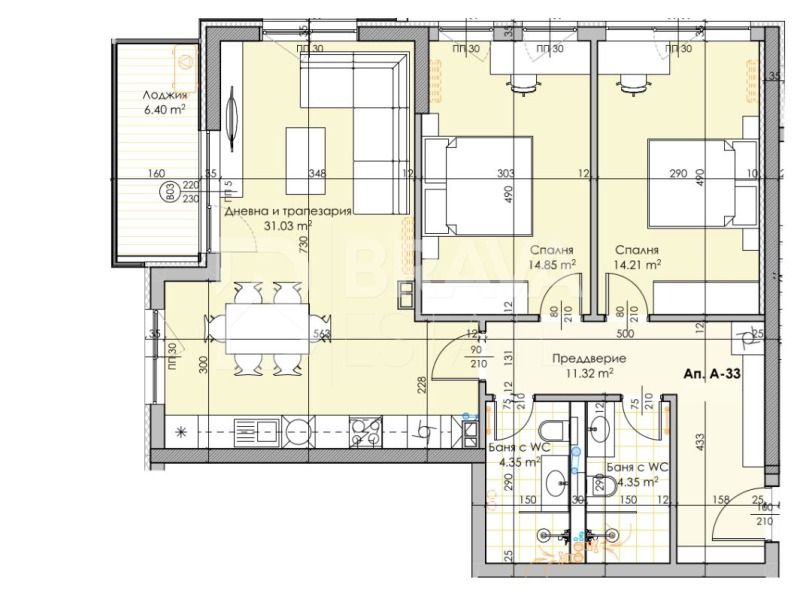 Продава 3-СТАЕН, гр. Пловдив, Кършияка, снимка 3 - Апартаменти - 52639715