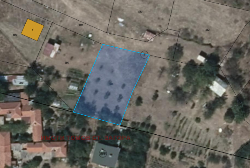 À venda  Trama região Stara Zagora , Kirilovo , 833 m² | 66006914 - imagem [3]