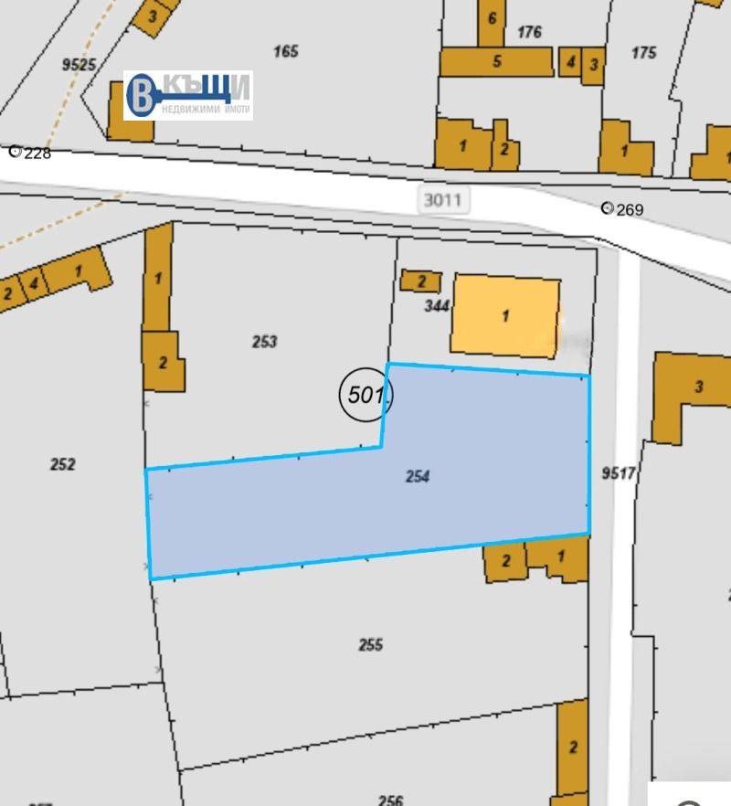 Продава ПАРЦЕЛ в област Велико Търново, с. Горско Калугерово - 1453 кв.м / 3 067.75 € » 6 000 лв., ВКЪЩИ
