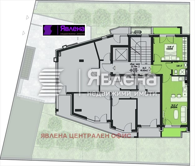 Продава 2-СТАЕН, гр. София, Бояна, снимка 2 - Aпартаменти - 48623575