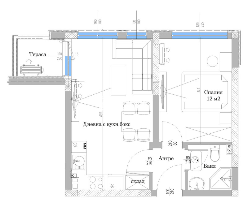 Продава  2-стаен град Пловдив , Христо Смирненски , 57 кв.м | 87115432 - изображение [3]