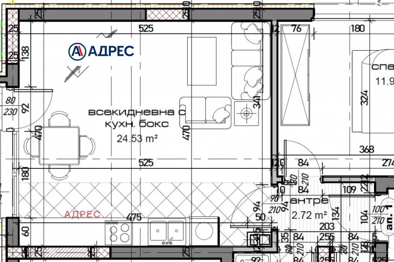 In vendita  1 camera da letto Varna , Mladost 1 , 69 mq | 69025110 - Immagine [2]