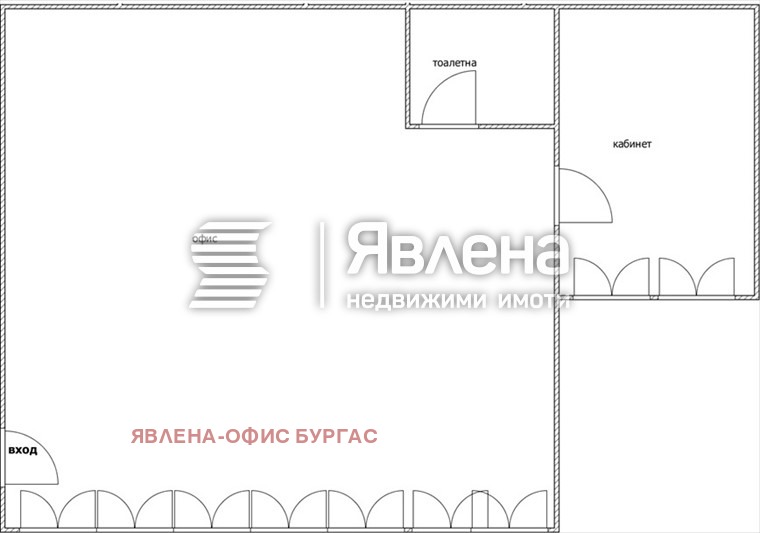 Продава ОФИС, гр. Бургас, Изгрев, снимка 3 - Офиси - 55213200