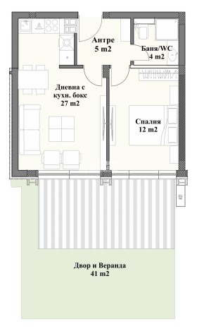 2-стаен град Пловдив, Център 3