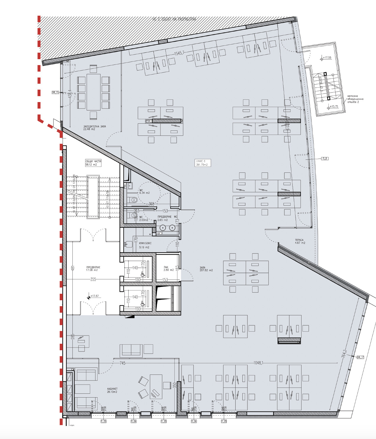 Продава ОФИС, гр. София, Манастирски ливади, снимка 3 - Офиси - 54068065