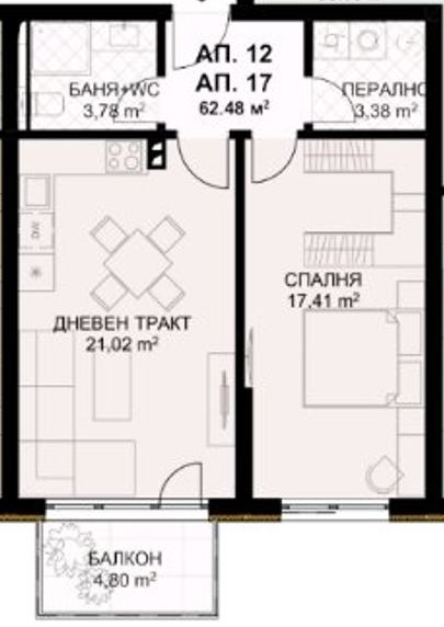 Na prodej  1 ložnice Varna , Briz , 77 m2 | 34556639 - obraz [4]