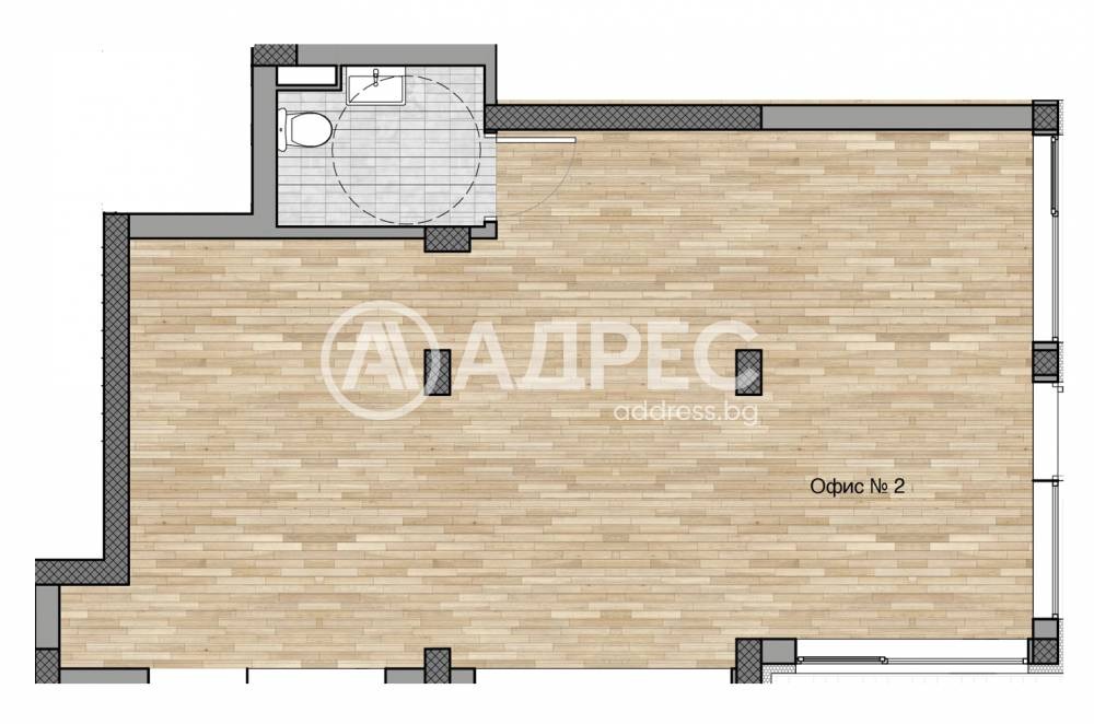 Продава ОФИС, гр. София, Манастирски ливади, снимка 3 - Офиси - 53703180
