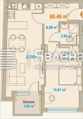 Продава 2-СТАЕН, град София, Зона Б-5 • 186800 € / 365349.04 лв. • 12401002 2