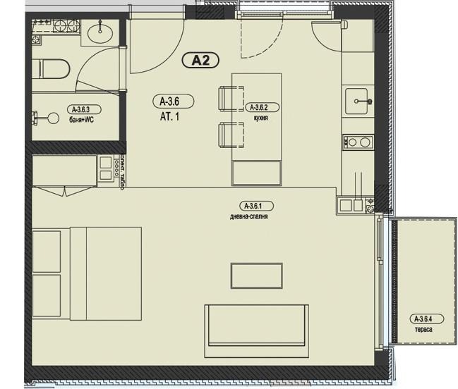 Продава 1-СТАЕН, гр. Пловдив, Кършияка, снимка 1 - Aпартаменти - 48579473