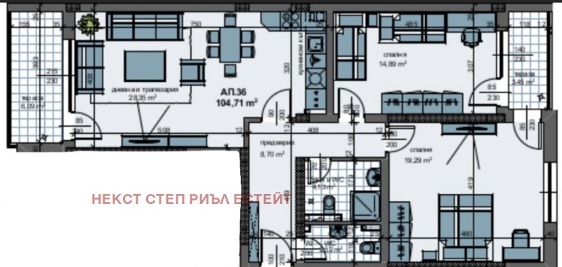 Продава 3-СТАЕН, гр. Пловдив, Христо Смирненски, снимка 15 - Апартаменти - 53508431