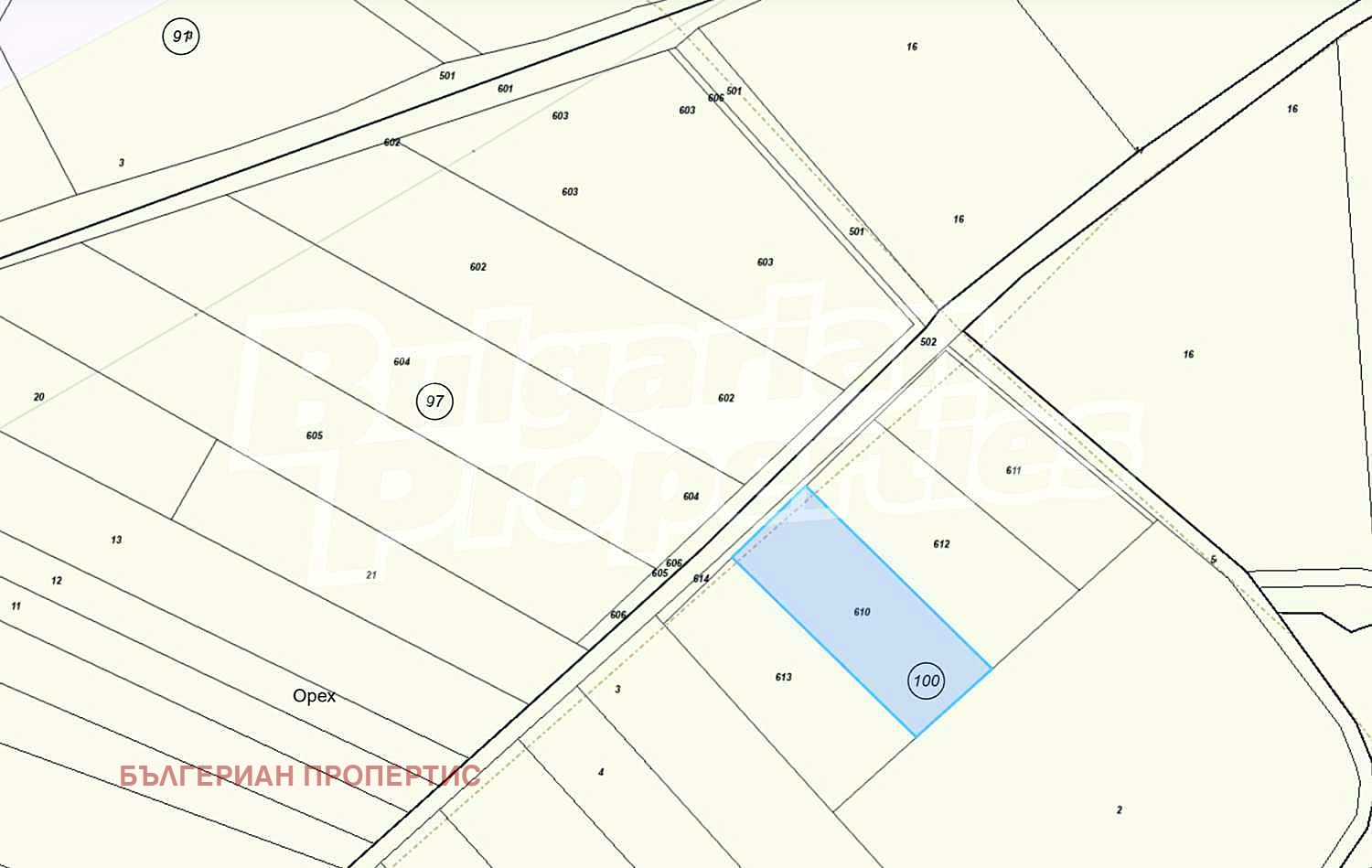 Продава ПАРЦЕЛ, с. Храбърско, област София област, снимка 2 - Парцели - 49839295