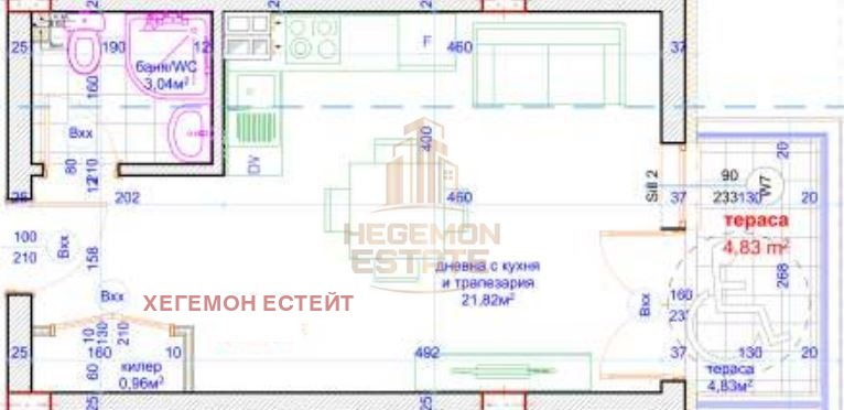 Продава 1-СТАЕН, гр. Варна, Погреби, снимка 2 - Апартаменти - 55722499