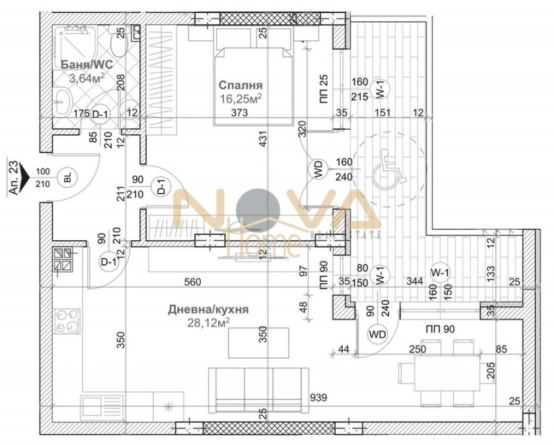 Продава  2-стаен град Варна , Левски 1 , 87 кв.м | 24456586 - изображение [2]