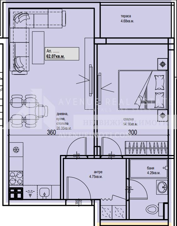 Продава  2-стаен град Пловдив , Кършияка , 72 кв.м | 39892505 - изображение [2]