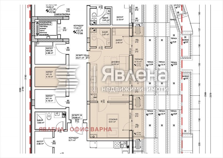 Продава 2-СТАЕН, гр. Варна, Левски 2, снимка 4 - Aпартаменти - 48578455