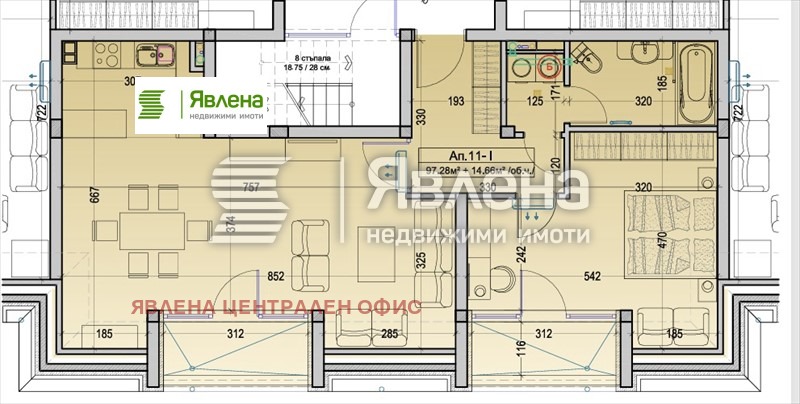 Продава 2-СТАЕН, гр. София, Драгалевци, снимка 12 - Апартаменти - 54528229