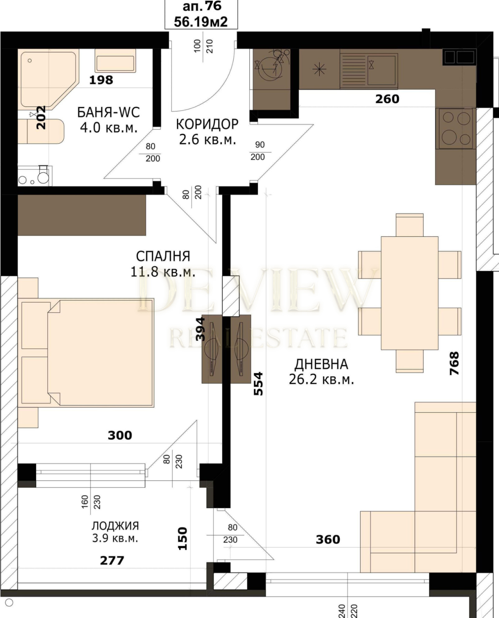 Продава 2-СТАЕН, гр. Варна, Кайсиева градина, снимка 5 - Апартаменти - 54699173