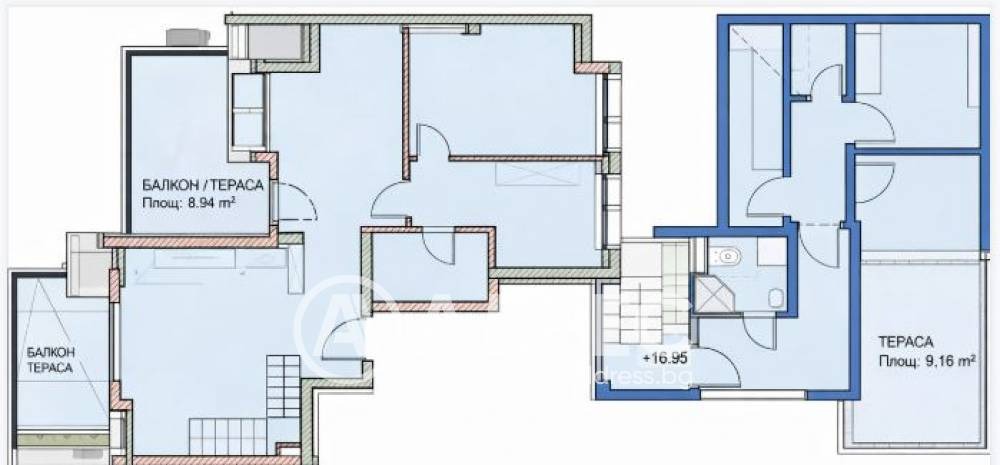 Продава МНОГОСТАЕН, гр. София, Център, снимка 4 - Апартаменти - 54604871