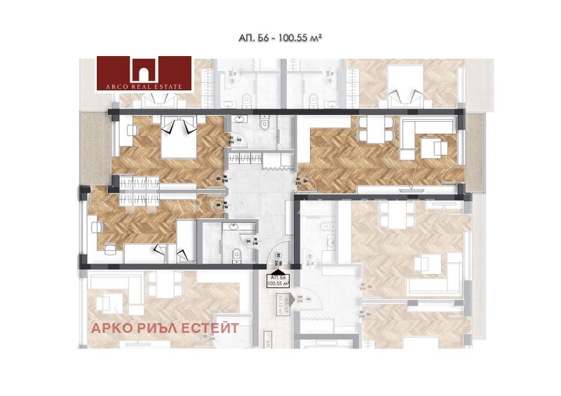 In vendita  2 camere da letto Sofia , Liulin 6 , 116 mq | 20630718 - Immagine [3]