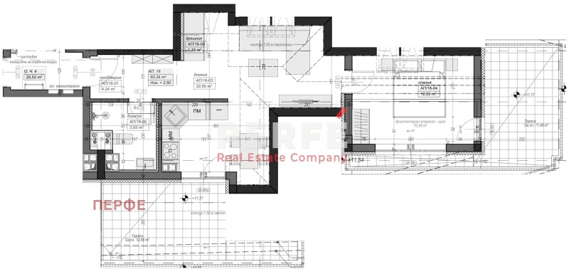 Продаја  1 спаваћа соба Софија , Сухата река , 103 м2 | 29501454 - слика [5]