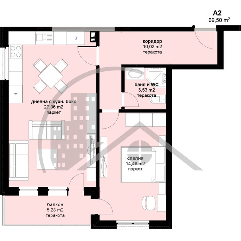 Продава 2-СТАЕН, гр. Варна, Виница, снимка 2 - Aпартаменти - 48913218