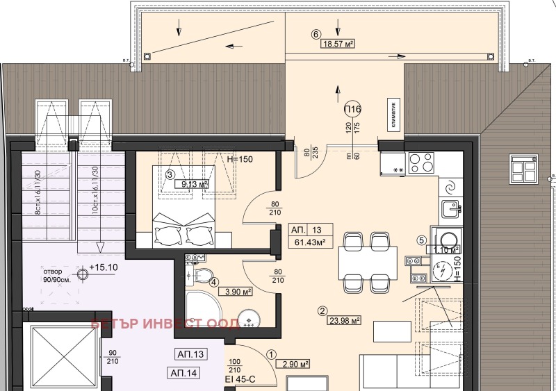 Продава 2-СТАЕН, град София, Левски • 132360 € • 72820072 — Holmes.bg