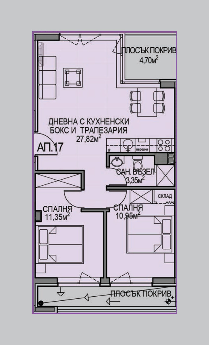 De vânzare  2 dormitoare Sofia , Obelia 2 , 71 mp | 18459808 - imagine [2]