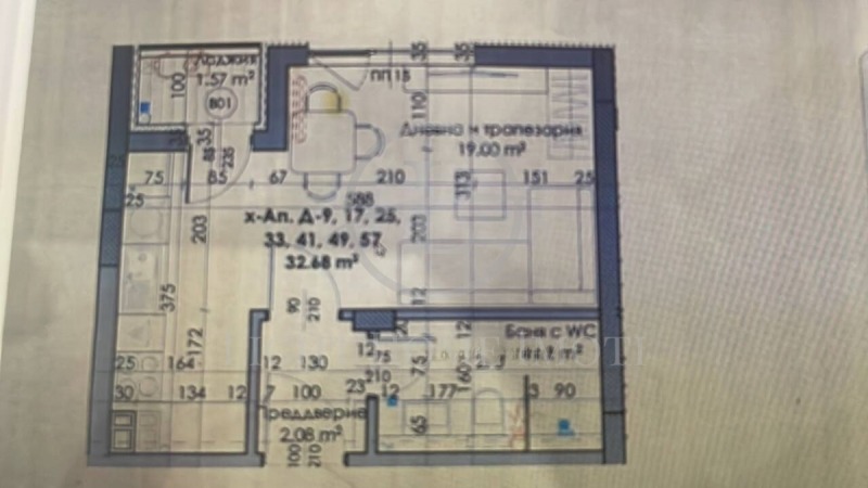 À venda  Estúdio Plovdiv , Kiutchuk Parij , 42 m² | 37471681 - imagem [2]