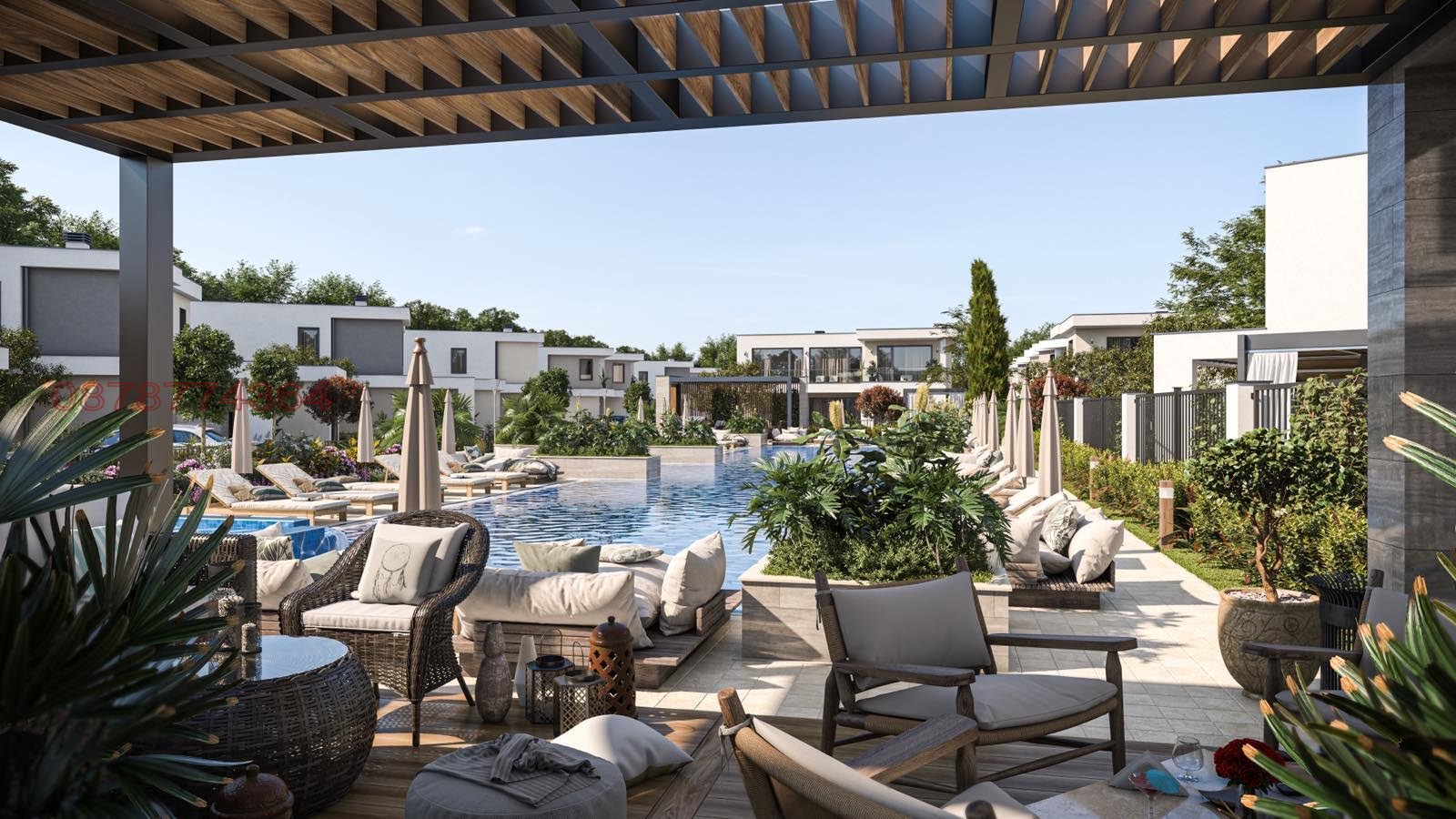 Продава КЪЩА, гр. Бургас, Сарафово, снимка 2 - Къщи - 55287489